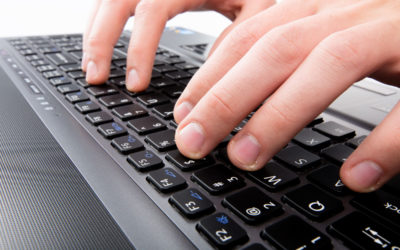 Blogging Keyboard Typing