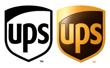 UPS Logo BW Color
