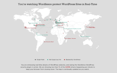 WordFence Realtime Attacks