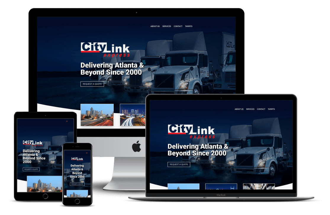 City Link — Florida Trucking Company Website Design