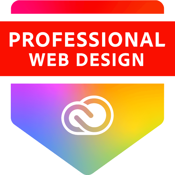Professional Web Design Certification Badge